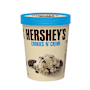 Hershey's Cookies N Creme Ice Cream Tubs