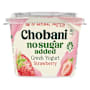 Chobani No Sugar Added Greek Yogurt Strawberry