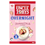Uncle Tobys Oats Quick Sachets Breakfast Cereal Overnight Strawberry Vanilla
