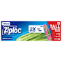 Ziploc Storage Bags Tall Resealable Food Storage