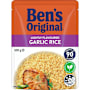 Ben's Original Lightly Flavoured Garlic Microwave Rice Pouch