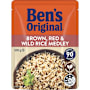 Ben's Original Brown Red and Wild Rice Medley Microwave Rice Pouch