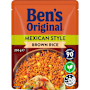 Ben's Original Brown Mexican Style Microwave Rice Pouch
