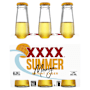 XXXX Summer Bright Lager with Mango Bottle