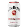 Jim Beam White & Cola Can