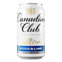 Canadian Club Soda & Lime Can