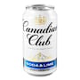 Canadian Club Soda & Lime Can