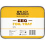 Black & Gold BBQ Foil Tray