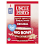 Uncle Tobys Oats Quick Sachets Breakfast Cereal Original Big Bowl