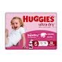 Huggies Ultra Dry Nappies Girls Size 5 (13-18kg)