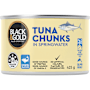 Black & Gold Tuna Chunks In Springwater