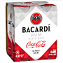 Barcardi Rum & Coca-Cola Can 330mL 