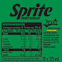 Sprite Zero Sugar Lemonade Soft Drink Multipack Cans