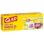 Glad Snaplock Snack Resealable Bags