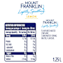 Mount Franklin Lightly Sparkling Water Lemon Bottle