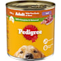 Pedigree Wet Dog Food with 5 Kinds of Meat Loaf Can