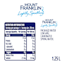 Mount Franklin Lightly Sparkling Water Natural Bottle