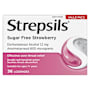 Strepsils Sore Throat Sugar Free Strawberry Lozenges