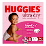 Huggies Ultra Dry Nappies Girls Size 3 (6-11kg)
