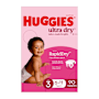 Huggies Ultra Dry Nappies Girls Size 3 (6-11kg)