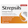 Strepsils Double Antibacterial Soothing Sore Throat Lozenges Orange