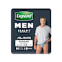 Depend Real Fit For Men's Underwear Medium