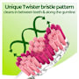 Colgate Twister Deep Cleaning Toothbrush with Spiral Bristles Medium