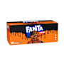 Fanta Orange Soft Drink Multipack Cans