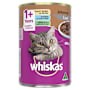 Whiskas Adult Wet Cat Food Jellymeat Loaf Can