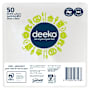 Deeko 2 Ply White Lunch Napkins 50 Pack