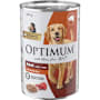Optimum Wet Dog Food Beef & Rice Can