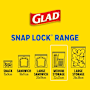 Glad Snap Lock Medium Storage Bags