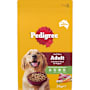 Pedigree Medium AdultDry Dog Food With Real Beef & Vegies
