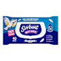 Sorbent Silky White Flushable Wipes