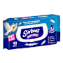 Sorbent Silky White Flushable Wipes