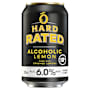 Hard Rated Alcoholic Lemon 6% Can 330mL