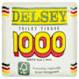 Delsey Toilet Tissue 1000 Sheets