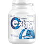 Extra White Peppermint Chewing Gum Sugar Free Bottle