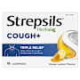 Strepsils Herbal Cough + Lozenges Honey Lemon