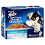 Felix Adult As Good as it Looks Doubly Delicious Fish Selection in Jelly Wet Cat Food
