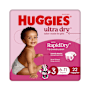 Huggies Ultra Dry Nappies Girl Size 3 (6-11kg)