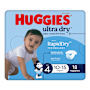 Huggies Ultra Dry Nappies Boys Size 4 (10-15kg)