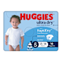 Huggies Ultra Dry Nappies Boys Size 5 (13-18kg)