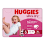 Huggies Ultra Dry Nappies Girl Size 5 (13-18kg)