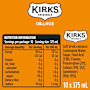 Kirks Orange Multipack Cans