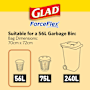 Glad Forceflex Garbage Bags