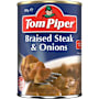 Tom Piper Beef Braised Steak & Onions