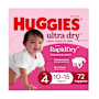 Huggies Toddler Girl Jumbo Ultra Dry