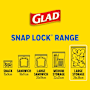 Glad Snap Lock Large Storage Bags