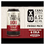 Wild Turkey 101 Premium Blend and Cola Can